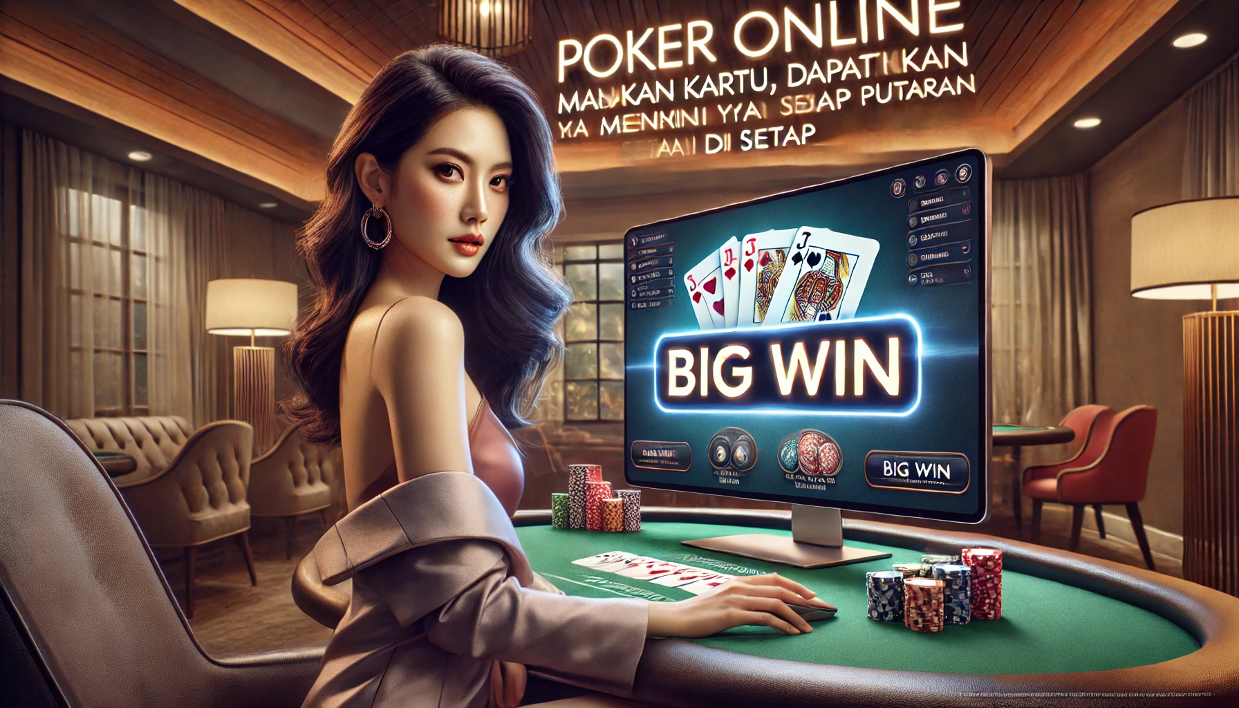 Poker Online : Mainkan Kartu, Dapatkan Big Win yang Menanti di Setiap Putaran